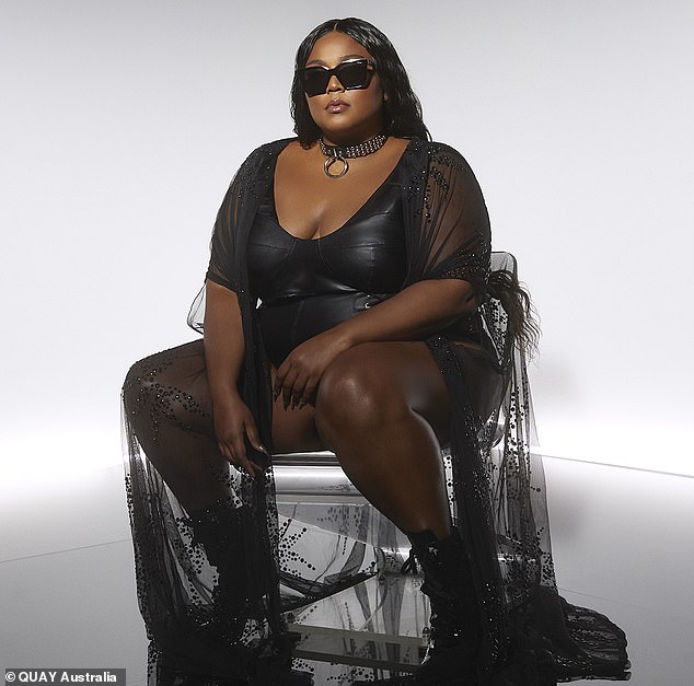 Sᴀssy: Lizzo flashed the flesh in a variety of Sєxy and sᴀssy outfits as she became the face of Quay sunglᴀsses's confidence-themed campaign